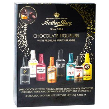 Конфеты Anthon Berg Chocolate Liqueurs шоколадные с ликером 125г - купить, цены на - фото 2