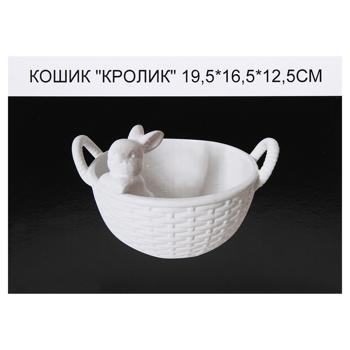 Lefard Rabbit Basket 19.5x16.5x12.5cm - buy, prices for WINETIME - photo 3