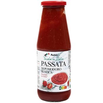 Томатна паста Auchan Tavola in Italia Passata 680г - купити, ціни на Auchan - фото 1