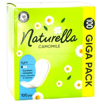 Прокладки щоденні Naturella Camomile Light 100шт - купити, ціни на MasterZoo - фото 3