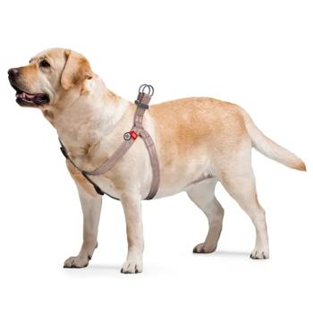 Waudog Re-cotton Reflective Harness for Dogs with QR-Passport 28-40cm / 10mm Brown - buy, prices for MasterZoo - photo 2