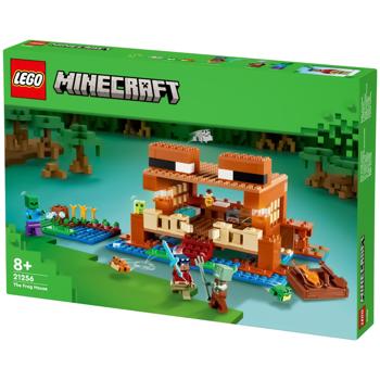 Конструктор LEGO Minecraft Будинок у формі жаби 400 деталей (21256)