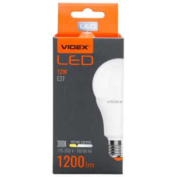 Лампа світлодіодна Videx A60е 12W E27 K3000 - купити, ціни на - фото 3
