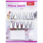 Pastry Bag with Nozzles 12pcs