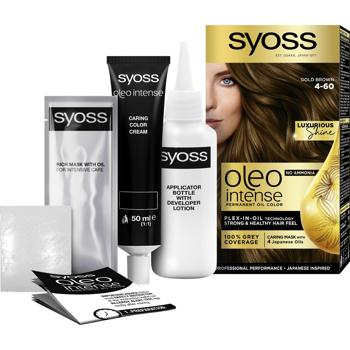Фарба для волосся Syoss Oleo Intense 4-60 Золотистий каштановий 115мл - купити, ціни на - фото 6