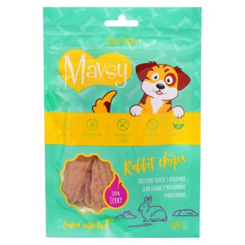 Mavsydietary Chips Made from Rabbit Meat Dog Snack 100g - buy, prices for MasterZoo - photo 1