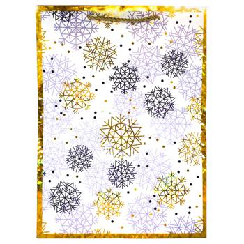 Пакет подарочный Buromax бумажный L 31х42х12см - купить, цены на METRO - фото 2