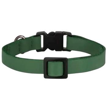 Barksi BronzeDog Crazy шкіряний нашийник для котів XS - зелений - купить, цены на MasterZoo - фото 2