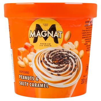Мороженое Magnat Арахис и соленая карамель 350г