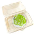 Green Pack Single-Section Lunch Boxes 6pcs