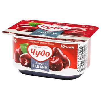 Chudo Cherry Whipped Curd Dessert  4.2% 100g