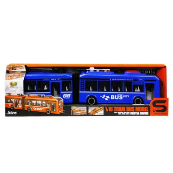 Cars S Tram Bus Toy 1:16 Blue - buy, prices for - photo 2