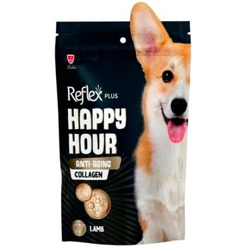Reflex Plus Happy Hour Anti-Aging Collagen ласощі для собак 60 г - ягня та колаген - купити, ціни на MasterZoo - фото 1