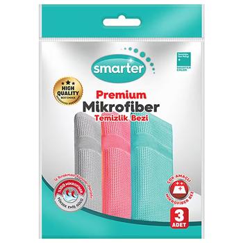 Smarter Microfiber Wipes 3pcs - buy, prices for COSMOS - photo 1