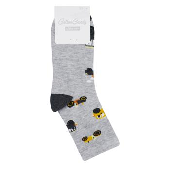 Steven Light Gray Melange Children's Socks 32-34s - buy, prices for ULTRAMARKET - photo 1