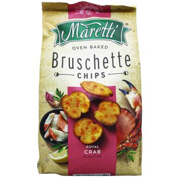 Maretti Royal Crab Flavour Bruschette Chips 70g - buy, prices for - photo 2