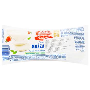 Sabelli Mozzarella Сheese 40% 400g - buy, prices for MegaMarket - photo 1