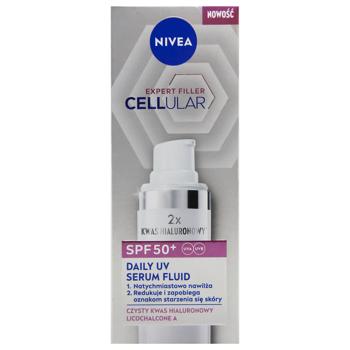 Флюид Nivea Cellular Expert Filler SPF 50+ Защитный 30мл - купить, цены на ULTRAMARKET - фото 3