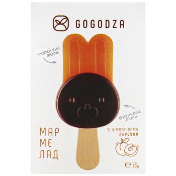 Мармелад Gogodza морквяно-кизиловий з малиною 30г - купити, ціни на Grono - фото 3