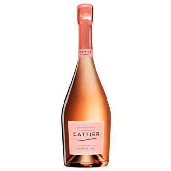 Шампанское Cattier Brut Rose Premier Cru розовое брют 12,5% 0,75л - купить, цены на WINETIME - фото 3