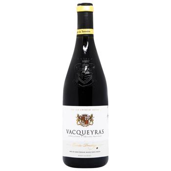 Вино Cuvee Prestige Vacqueyras красное сухое 15% 0,75л