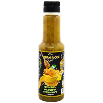 Крем-соус Terra Ricca Горчично-медовый 250мл - купить, цены на КОСМОС - фото 1