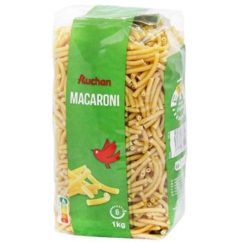 Макаронні вироби Auchan Macaroni 1кг - купити, ціни на Auchan - фото 1