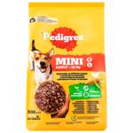 Корм сухий Pedigree з домашньою птицею та овочами для собак малих порід 500г