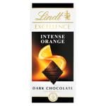 Шоколад черный Lindt Excellence с апельсином 47% 100г