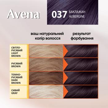 Краска для волос Avena Gloss Баклажан 037 - купить, цены на МегаМаркет - фото 3