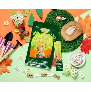 Ласощі для котів Moochie Fairy Puree з куркою та ромашкою 25шт х 15г - купити, ціни на MasterZoo - фото 4