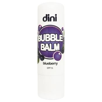 Помада гигиеническая Dini Bubble Balm черника 4,5г