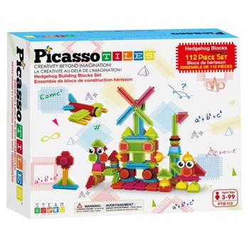 Picasso Tiles Hedgehog Construction Set 112 pcs