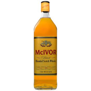 McIvor Finest Blended Scotch Whiskey 40% 1l