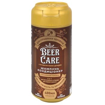Beer Care Volume, Freshness and Strengthening Shampoo and Conditioner with Wheat Proteins 2in1 400ml - buy, prices for MegaMarket - photo 2