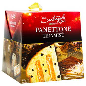 Santagelo Al Tiramisu Panettone 908g - buy, prices for MegaMarket - photo 2