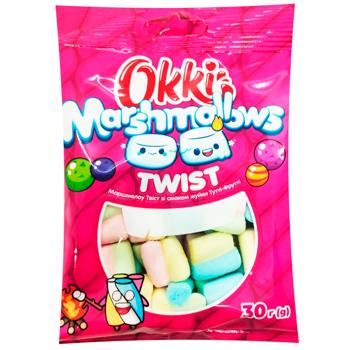 Okki Twist Marshmallow Tutti-Frutti 30g - buy, prices for Supermarket "Kharkiv" - photo 1