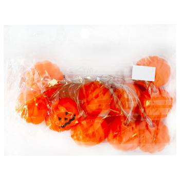 LED Pumpkin Decoration 10 elements 190cm - buy, prices for MegaMarket - photo 1