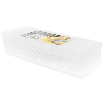 Storage Сontainer for Food for the Refrigerator with a Rack 28.5*10*7cm 0035-34235