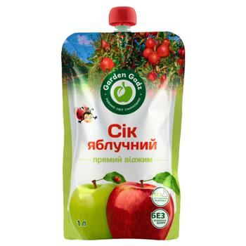 Сік Gadz яблучний прямий віджим 1л - купити, ціни на Auchan - фото 1