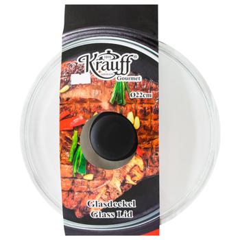 Krauff Glass Lid 22cm - buy, prices for MegaMarket - photo 1