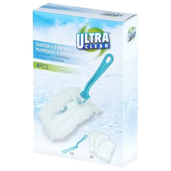 Щетка для пыли Ultra Clean со сменными насадками 27см - купить, цены на КОСМОС - фото 1