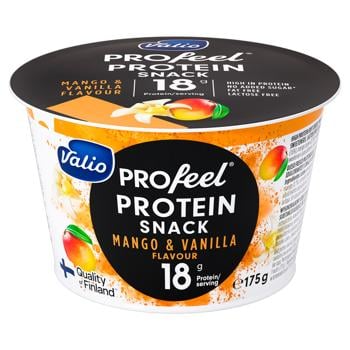 Valio Profeel Vanilla and Mango Lactose-Free Protein Snack 175g - buy, prices for - photo 1