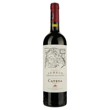 Вино Catena Zapata Cabernet Agrelo красное сухое 13,5% 0,75л - купить, цены на Эпицентр FOOD - фото 1
