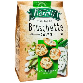 Maretti Snacks Bruschetta with the taste of sour cream and onions
 140g - buy, prices for - photo 3