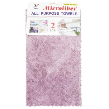 Салфетка Yonic для уборки универсальная 30*30см 2шт - купить, цены на Таврия В - фото 3