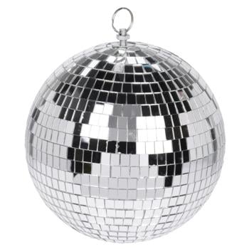 Koopman Mirror Christmas Ball 15cm Silver