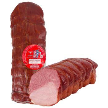 Балык Украинский Мясокомбинат Ассорти копчено-вареный высший сорт - купить, цены на Чудо Маркет - фото 1