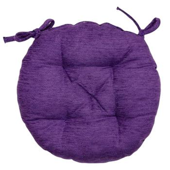 Provence Chenilla Purple Pillow for Chair 40cm - buy, prices for Tavria V - photo 1