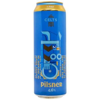 Celts Pilsner Light Beer 4.6% 0.568l - buy, prices for Auchan - photo 1